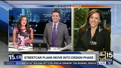 Tempe streetcar plans move into design phase