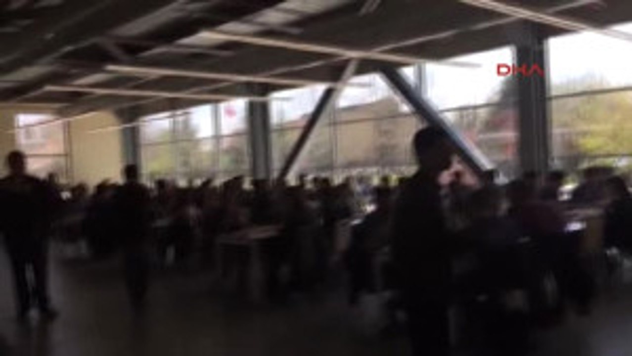 Eskişehir Üniversite Yemekhanesinde Arbede-2