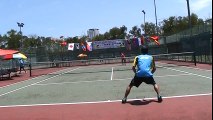 【マレーシアインターナショナルソフトテニス大会・男子U-21シングルス・準決勝】米澤（日本）vs EK CHAMROEUM（カンボジア）