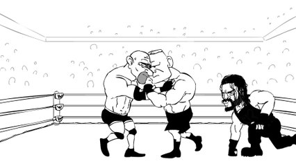 WWE Royal Rumble Cartoon