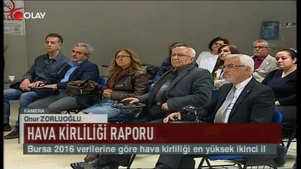 Hava kirliliği raporu (Haber 19 04 2017)