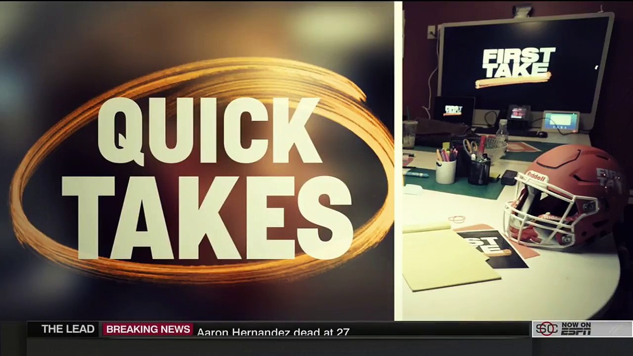 First Take   Quick Takes on NBA Playoffs so far   Apr 19, 2017