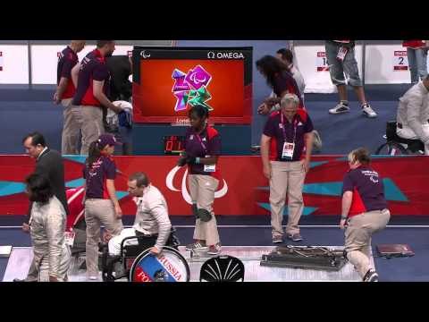Wheelchair Fencing Men's Ind Sabre Cat A Prelim Pool C London 2012 Paralympic Games