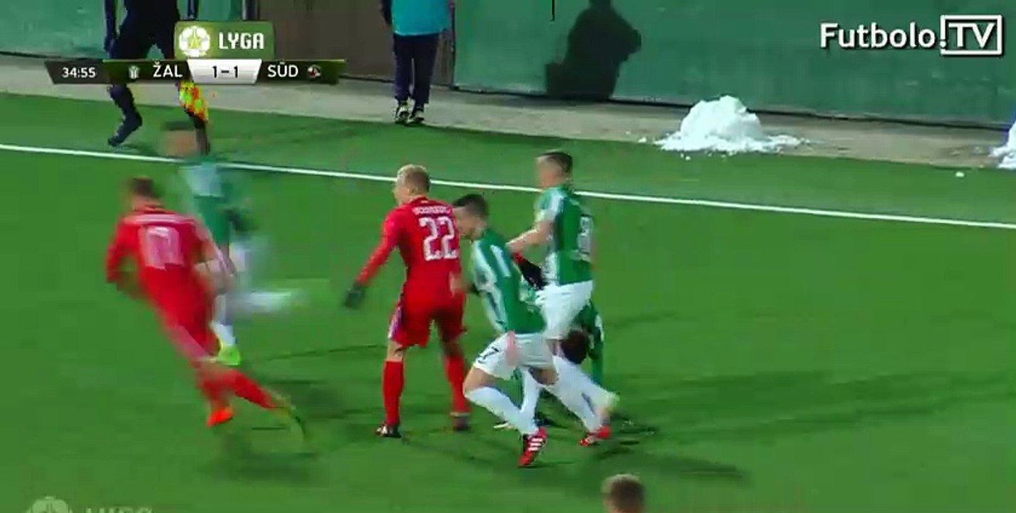 Darvydas Sernas Goal HD - Zalgiris 2-1 Suduva 19.04.2017