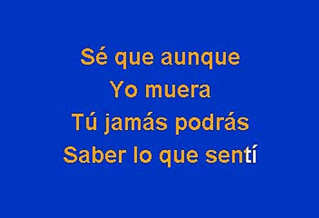 Mi Ultimo Fracaso - Los Panchos (Karaoke)