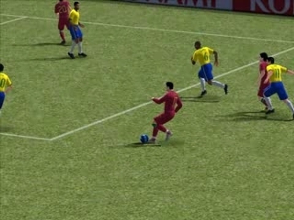 PES 2008 DEMO pc Crochet + petit pont C.Ronaldo Vs Dodo