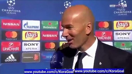 Savez-vous ce que Zidane a déclaré après le Real Madrid a battu le Bayern Munich 4-2 et se qualifier pour la boîte d'or