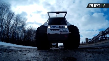 Convoy of SHERP ATVs Begins Longest Overland Journey North of Arctic Circle