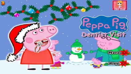 Мультфильм Свинка Пеппа у стопатолога (Игра Лечить Зубы Свинке Пеппе)