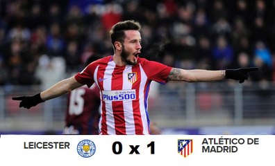 Saúl Ñiguez - Leicester 0 x 1 Atletico Madrid