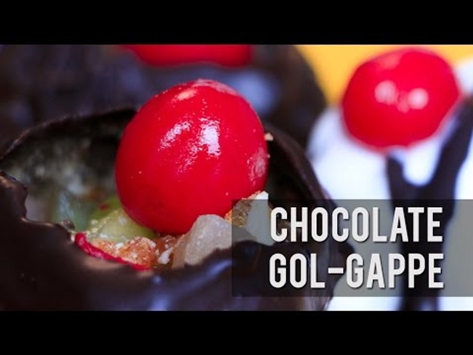 Chocolate Gol Gappe || FOOD MATE || WittyFeed