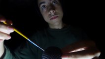 [ASMR BINAURAL]  MICROPHONE BRUSHING (EAR TO EAR) - Testando microfone NOVO!
