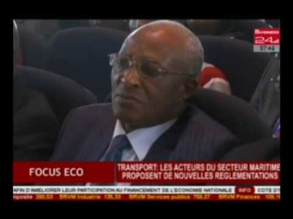 Business 24  focus Eco Les acteurs du secteur maritime proposent de nouvelles reglementations