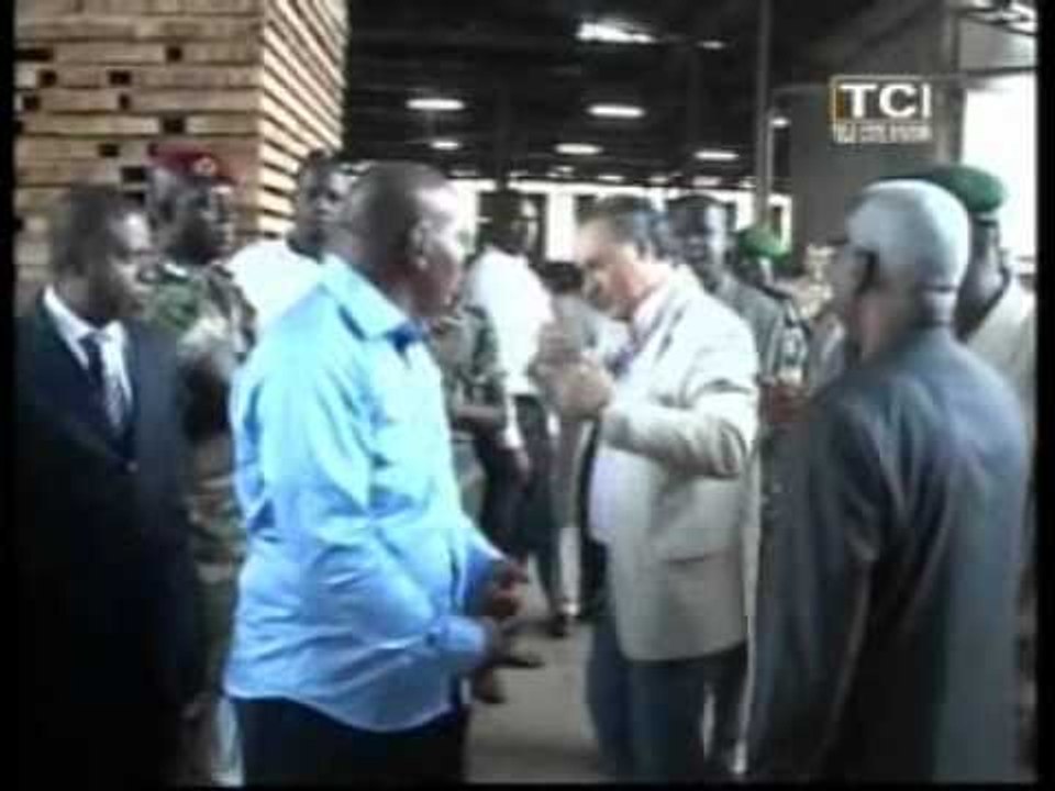 Visite du Ministre des eaux et forêts Nabo Clément dans le Bas Sassandra