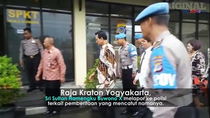 Dirugikan Melalui Pemberitaan, Sri Sultan Hamengku Buwono X Lapor Polisi
