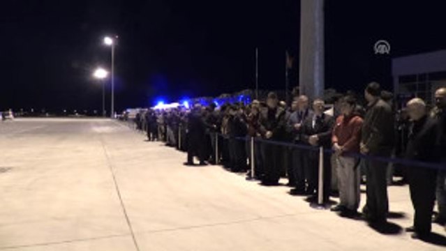 Tunceli'de Polis Helikopterinin Düşmesi - Şehit Polis Memuru Güdendede'nin Cenazesi Getirildi