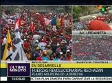 El pueblo chavista se moviliza en defensa de la soberanía de Venezuela