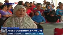 Warga DKI Jakarta Rayakan Kemenangan Anies-Sandi