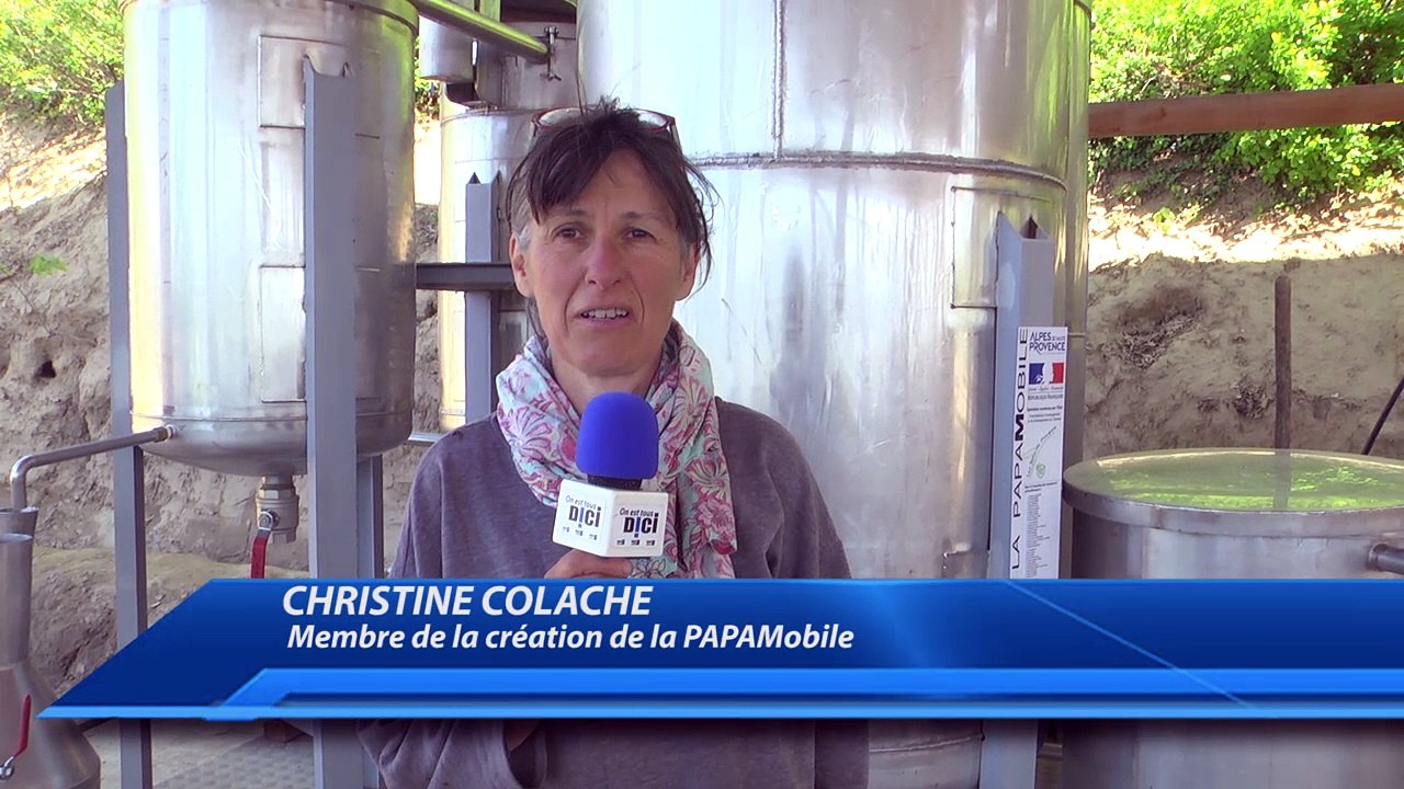 Alpes-de-Haute-Provence : à la découverte de la distillerie mobile "PAPAMobile" !