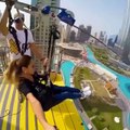 Carrucola, imbracatura e giù dal grattacielo! A Dubai si può fare anche questo!