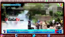 Continúan las marchas y Protestas en Venezuela-Noticias SIN-Video