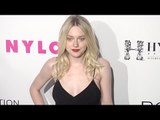Dakota Fanning NYLON Young Hollywood Party 2015 Red Carpet Arrivals