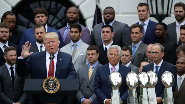 Trump lauds Patriots for 'greatest Super Bowl comeback of all time'