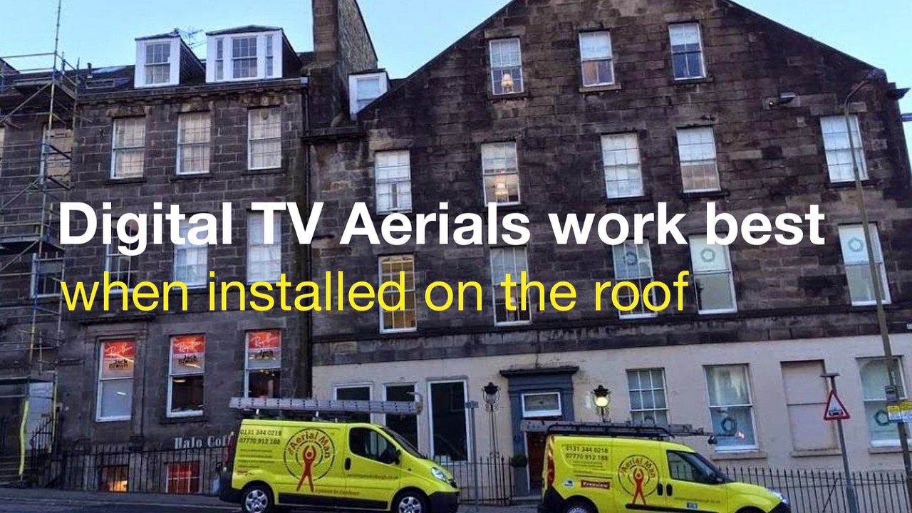 Rooftops by The Aerial Man Scotland