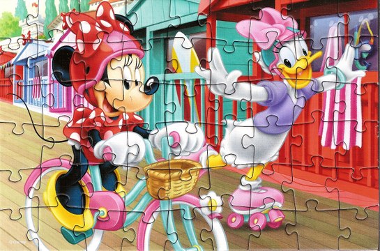 Puzzle Game Minnie Mouse, Daisy Duck - Disney - Jigsaw Puzzles - Puzle Kid