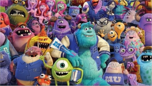 Puzzle Game Monster University - Pixar - Jigsaw Puzzles - Puzle Kid