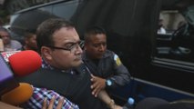 Exgobernador mexicano detenido en Guatemala llega a tribunales por extradición