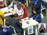 Recuento de votos se dio con presencia de veedores internacionales quienes resaltaron su transparencia