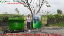 thùng rác 660 lít, thùng rác 660l,thùng rác công cộng 660 lít, thùng rác công nghiệp 660 lít - Thùng rác Việt Nhất Nghệ