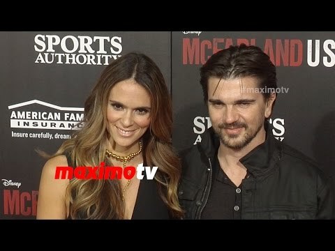 Juanes & Karen Martinez | McFarland, USA World Premiere | Red Carpet