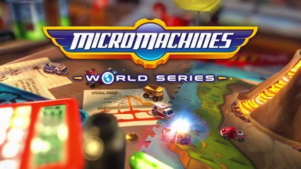 Micro Machines World series - Trailer Battle mod Mayem - gameplay