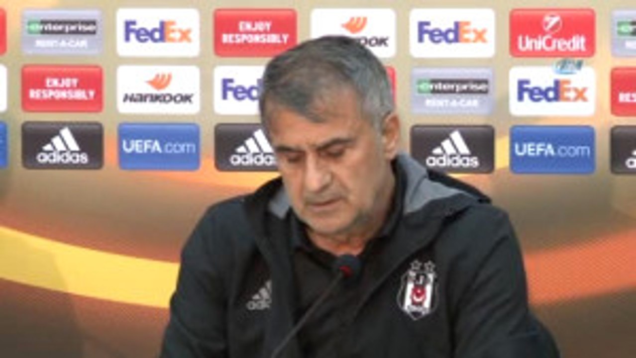 Şenol Güneş: "İlk Golü UEFA Attı, Bu Golü de Çıkarmak İçin Gayret Göstereceğiz" -1-