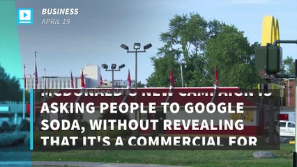 McDonald’s new ad doesn’t actually mention its own name