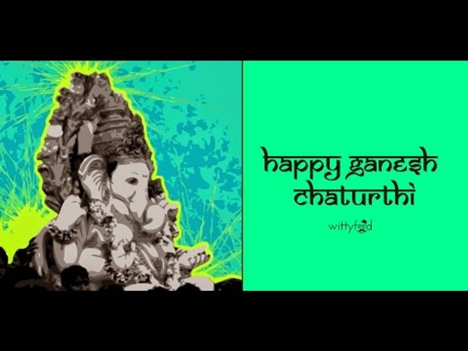Ganesh Chaturthi in Bollywood Style || WittyFeed