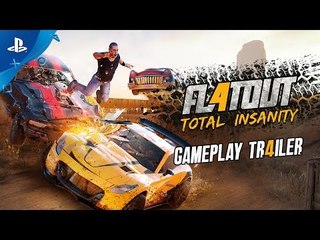 FlatOut 4 Total Insanity - Gameplay Trailer