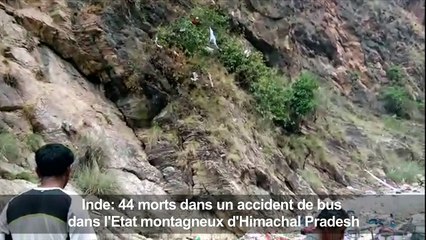 Inde: 44 morts dans un accident de bus
