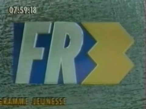 Mire d'attente & Ouverture antenne Fr3 1991-1992