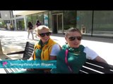 Samsung Blogger - Maddy Hogan and Katy Parrish, Australian team, Paralympics 2012