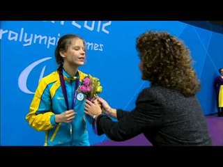 Swimming - Women's 100m Breaststroke - SB6 Victory Ceremony - London 2012 Paralympic Games