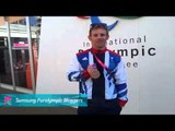 Samsung Blogger - GB's Jody Cundy on winning Bronze, Paralympics 2012