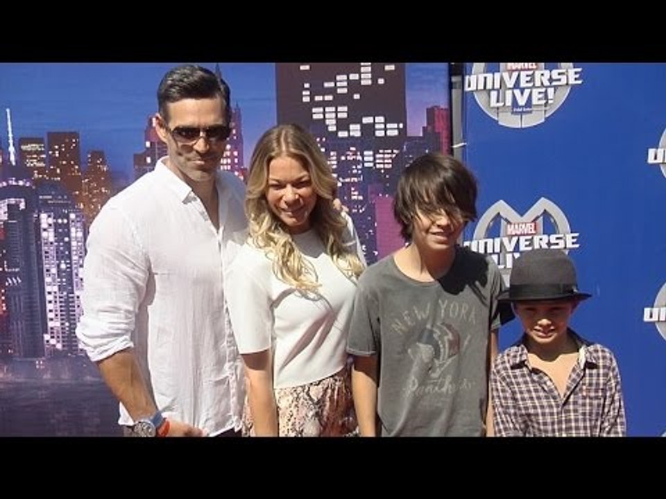 Leann Rimes & Eddie Cibrian "Marvel Universe LIVE!" Premiere Red Carpet