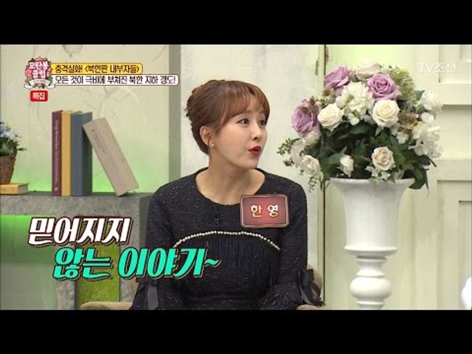 모든 것이 극비에 부쳐진 북한 지하 갱도 [모란봉 클럽] 76회 20170225