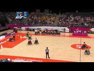 Wheelchair Rugby - SWE vs BEL - Mixed - Pool Phase Group B - London 2012 Paralympic Games