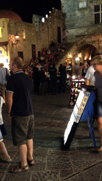 old town Greece Rodos