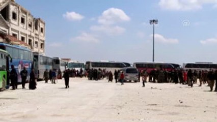 Suriye'de Kuşatma Bölgelerinden 3 Bin 700 Kişi Tahliye Edildi