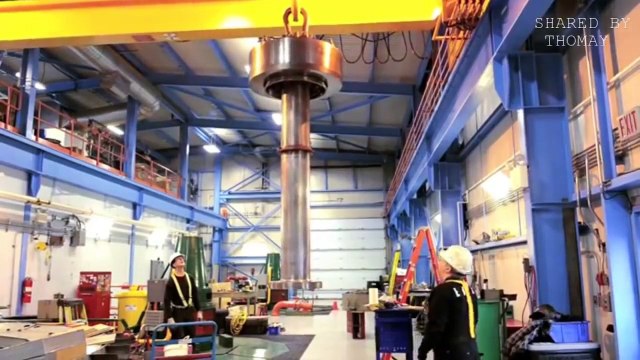 Giant generator motors in hydropower plants